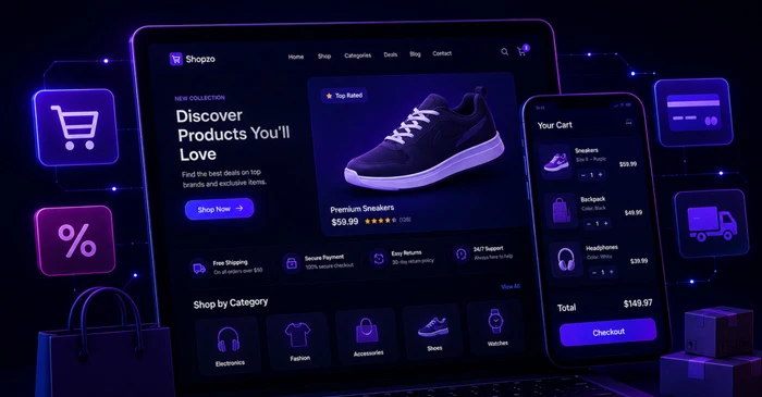 Professional e-commerce development services