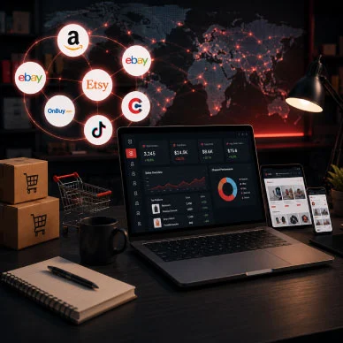 Marketplace management dashboard by Shivra Ecom