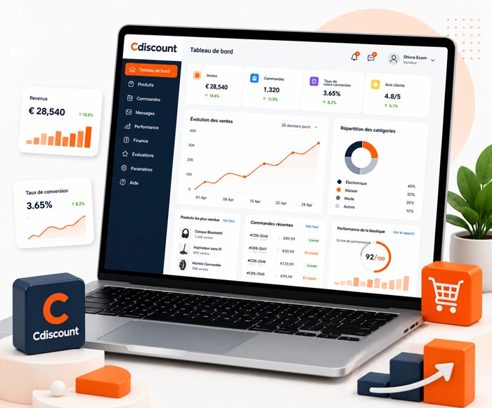 Cdiscount account management services