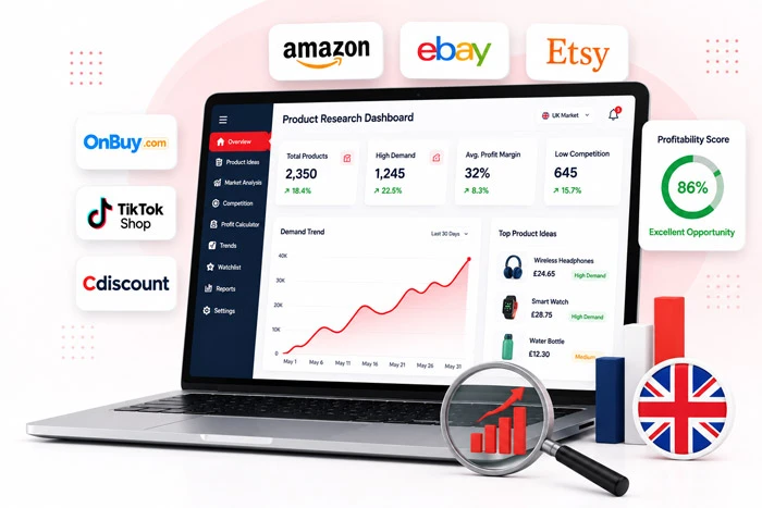 Product research services for Amazon and UK marketplaces