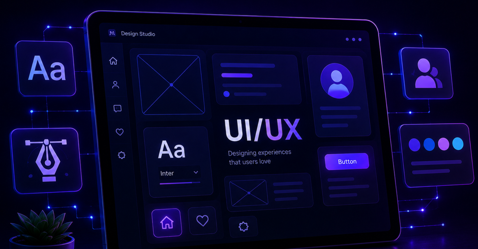 Professional UI and UX design services