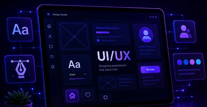 Professional UI and UX design services