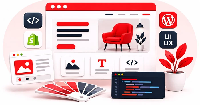 Website development and web design services by Shivra Ecom